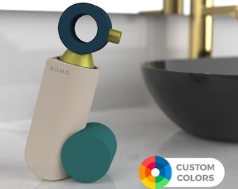 Bathroom soap dispenser • Housewarming gift • Modern soap dispenser •  Unique design hand soap pump