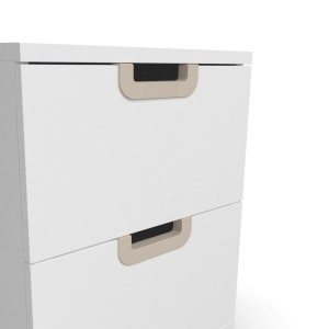 IKEA Nordli drawer decorative handle • Color options • IKEA inserts • Ikea hack