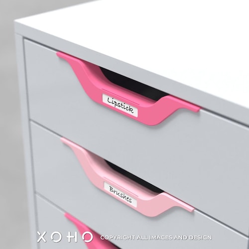 IKEA Alex Drawer Handle With Label Holder • Home Organizing