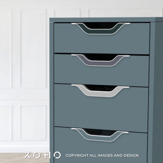 IKEA Alex Drawer Handle Insert: Silhouette Color Options - Etsy