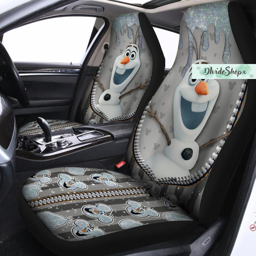 Christmas Olaf Car Covers Disney Olaf Car Seat Disney Olaf Etsy