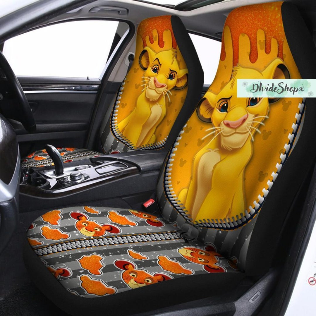 Christmas Lion King Car Seat Simba Car Seat Covers Lion King Etsy