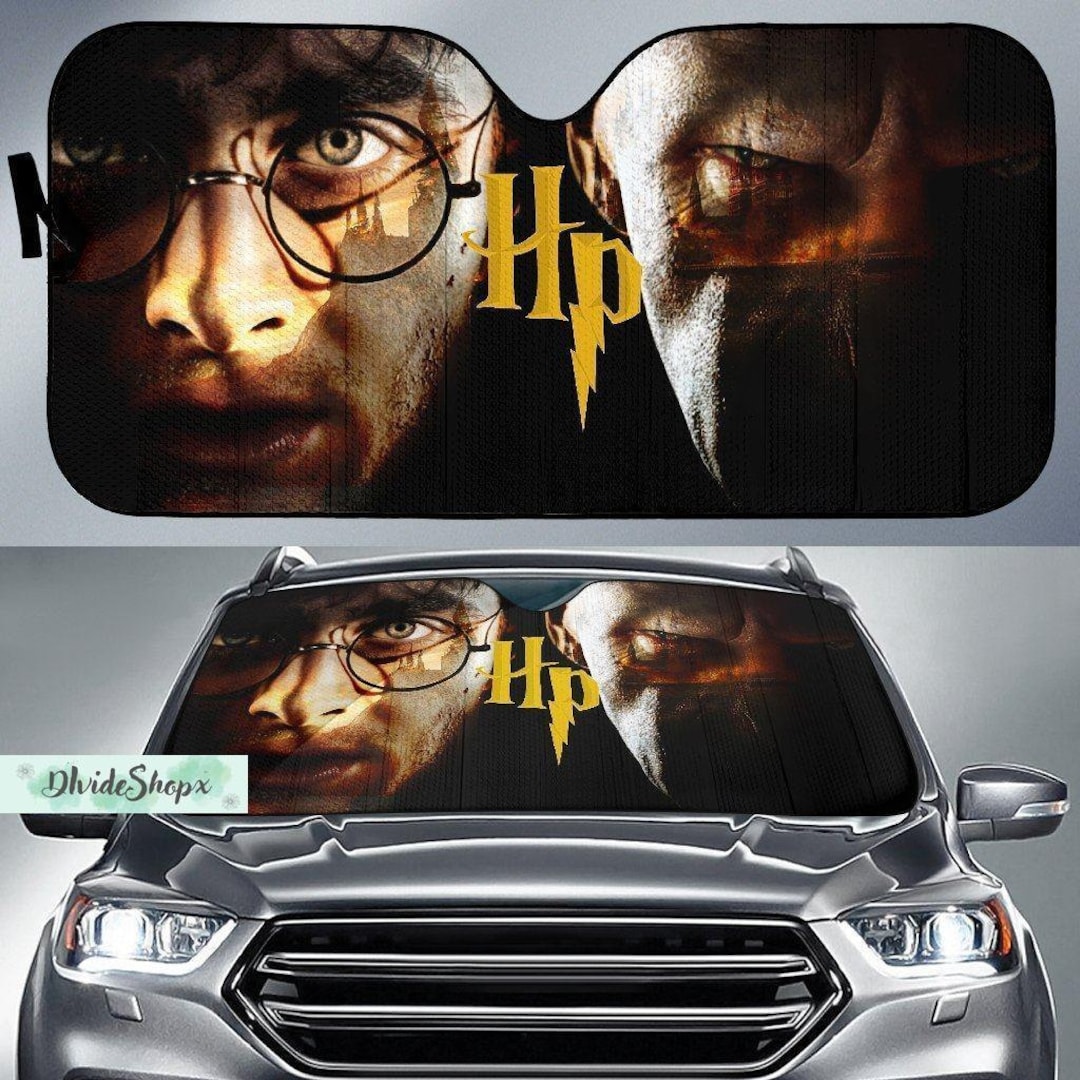 Harry Potter Car Sun Shade Harry Potter Sunshade Harry Etsy