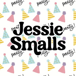 Birthday Party Wrapping Paper Decor Seamless Pattern Sublimation Print