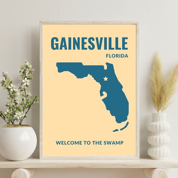 Florida Gators Posters Etsy
