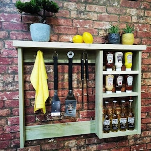 Wall Mounted BBQ RACK - Etsy