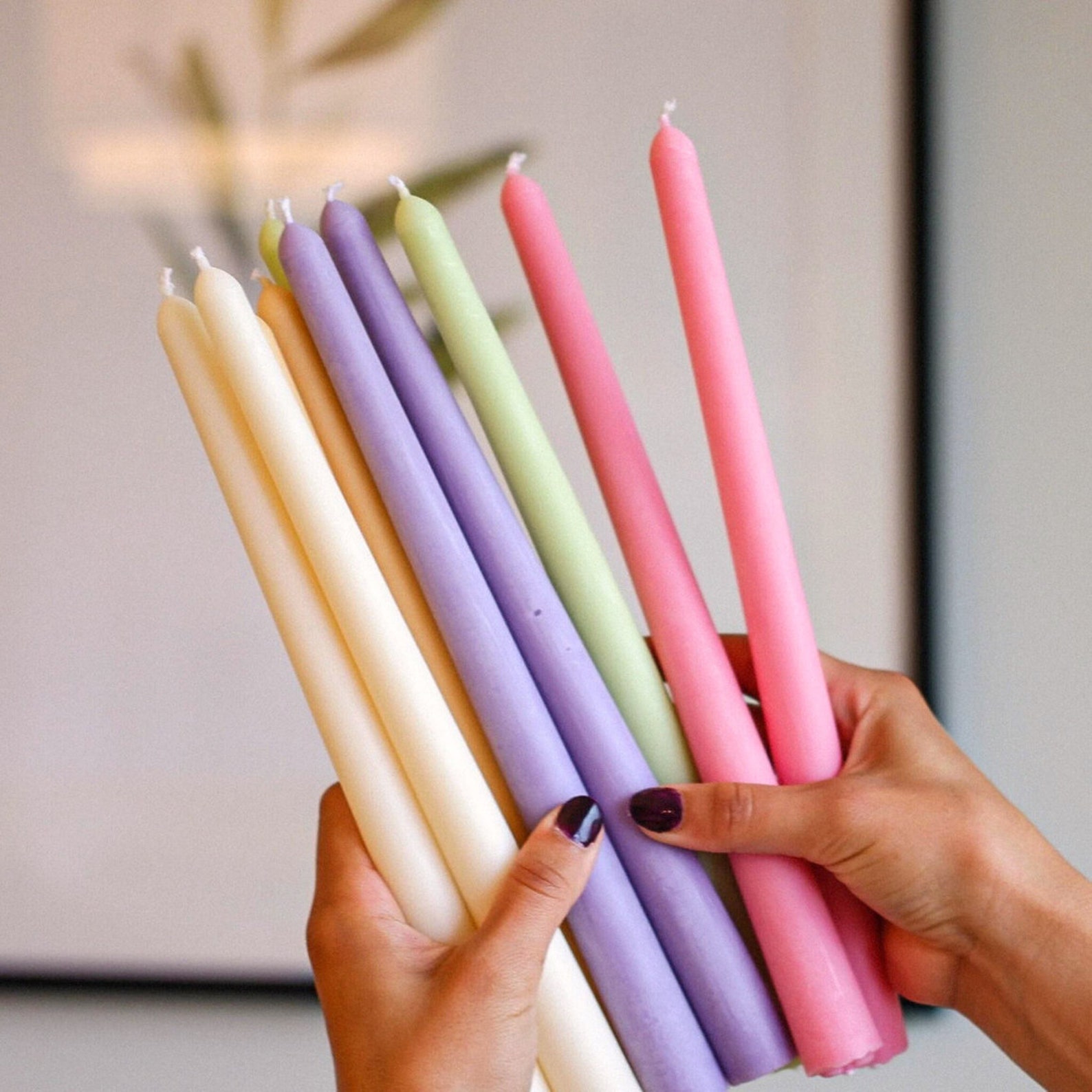 Concrete Candle Holder Set Pillar Candle Holder Set Taper Etsy Canada