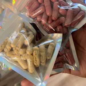 Vegan capsules, supplements