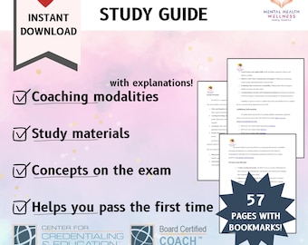 CCE Board Certified Coach Exam (BCCE) Study Guide (New Update Included)