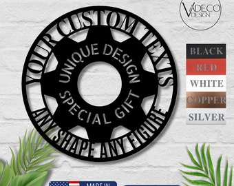 Custom Metal Sign Your Custom Text Metal Sign Your Logo Here Sign  Custom Your Text Here Sign Custom Design Sign Custom Anniversary Gift