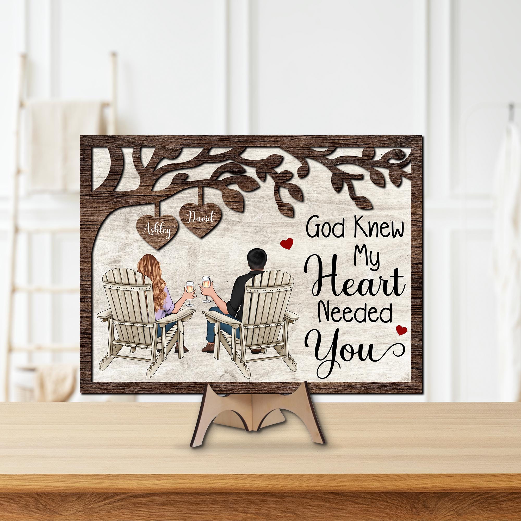 Gift For Husband Back Couple Till Our Last Breath - Personalized
