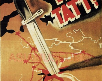 1942 WW2 USA Amerika Europa Karte