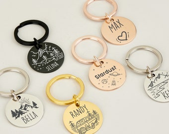 Luxe Dog Tag met personalisatie, gegraveerd naam-ID-tag voor honden en katten, Cat Collar Tag Charm met naamgravure, gratis verzending