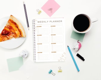Weekly Planner, Weekly Schedule, Daily Planner, schedule Planner,  Weekly Organizer, To Do List printable, Colorful, weekly template