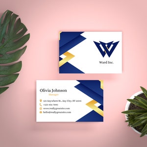 Business Card Template, Editable Business Card, Minimalist Business Cards, Printable Business Card, Modern Business Card, Boho Business Card