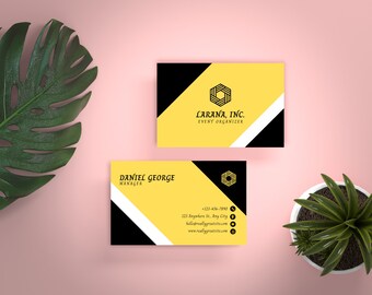 Business Card Template QR Code, Printable Business Card, DIY Calling Card, Editable business Card, Canva Template, business card template