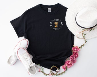 Cute Yorkie Mama T-Shirt , Yorkie Mama Shirt , Yorkie Shirt , Yorkie Mom Shirt , Yorkshire Terrier , Yorkie , Cute Dog Shirt