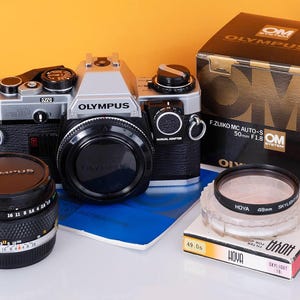 Olympus OM10 with 50mm lens