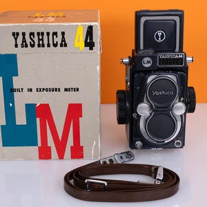 Yashica 44 LM film camera in fantastic condition
