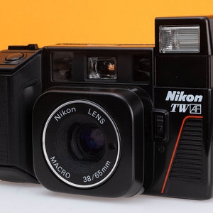 Nikon L35 TW AF 38-65mm macro lens, Compact film camera