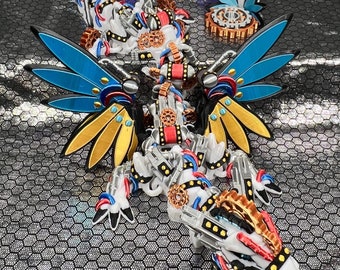 Drago Steampunk, stampato in 3D
