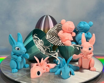 Gender Reveal, Egg, Bear, Dragon, Bunny, Birth, Baby