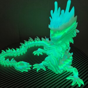 Imperial dragon , 3D Printed, dragons, articulated