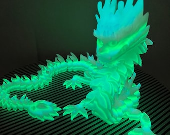 Imperial dragon , 3D Printed, dragons, articulated
