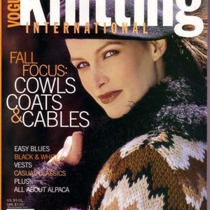 Knitting Magazine Vogue Collection, digitale Strickmuster, Designs und Techniken Bild 5