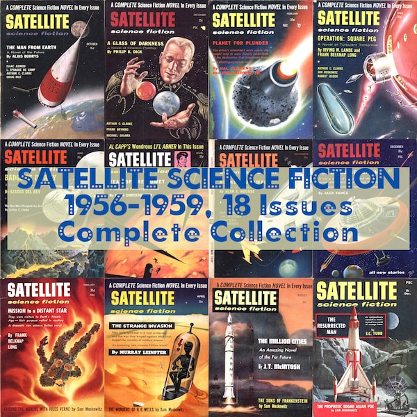 Satellite Science Fiction Magazine, Complete Downloadable Digital Collection