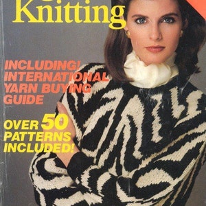 Knitting Magazine Vogue Collection, digitale Strickmuster, Designs und Techniken Bild 10