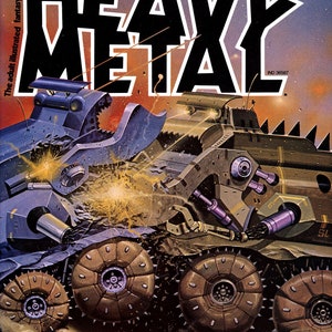 Heavy Metal Magazine, Fiction, Fantasy, Horror, Underground Digital Magazine Collection Bild 6