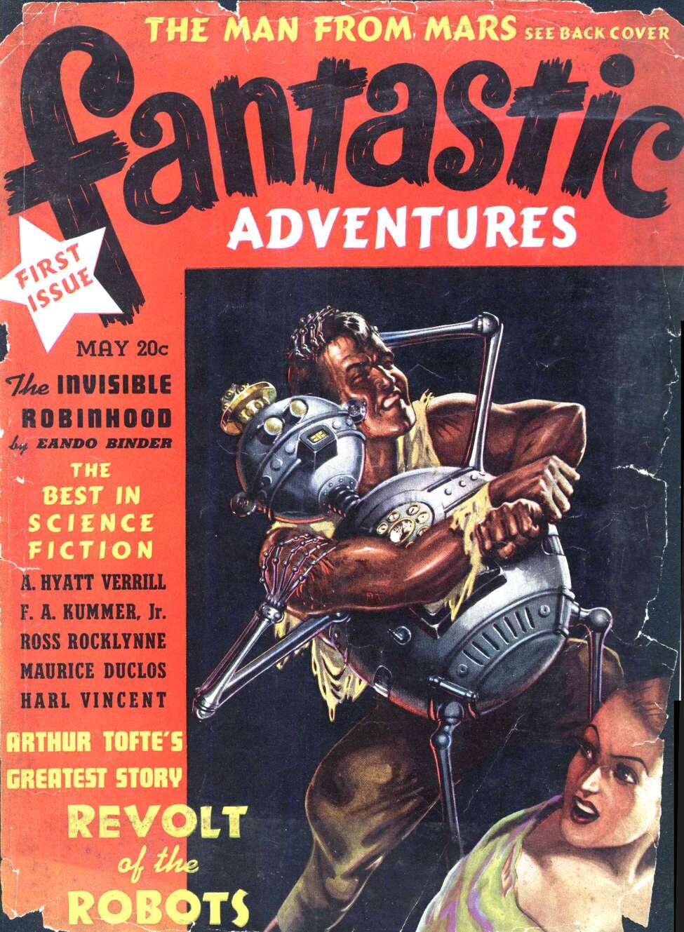 珍品 パルプ雑誌 FANTASTIC NOVELS 1949年 SF pulp