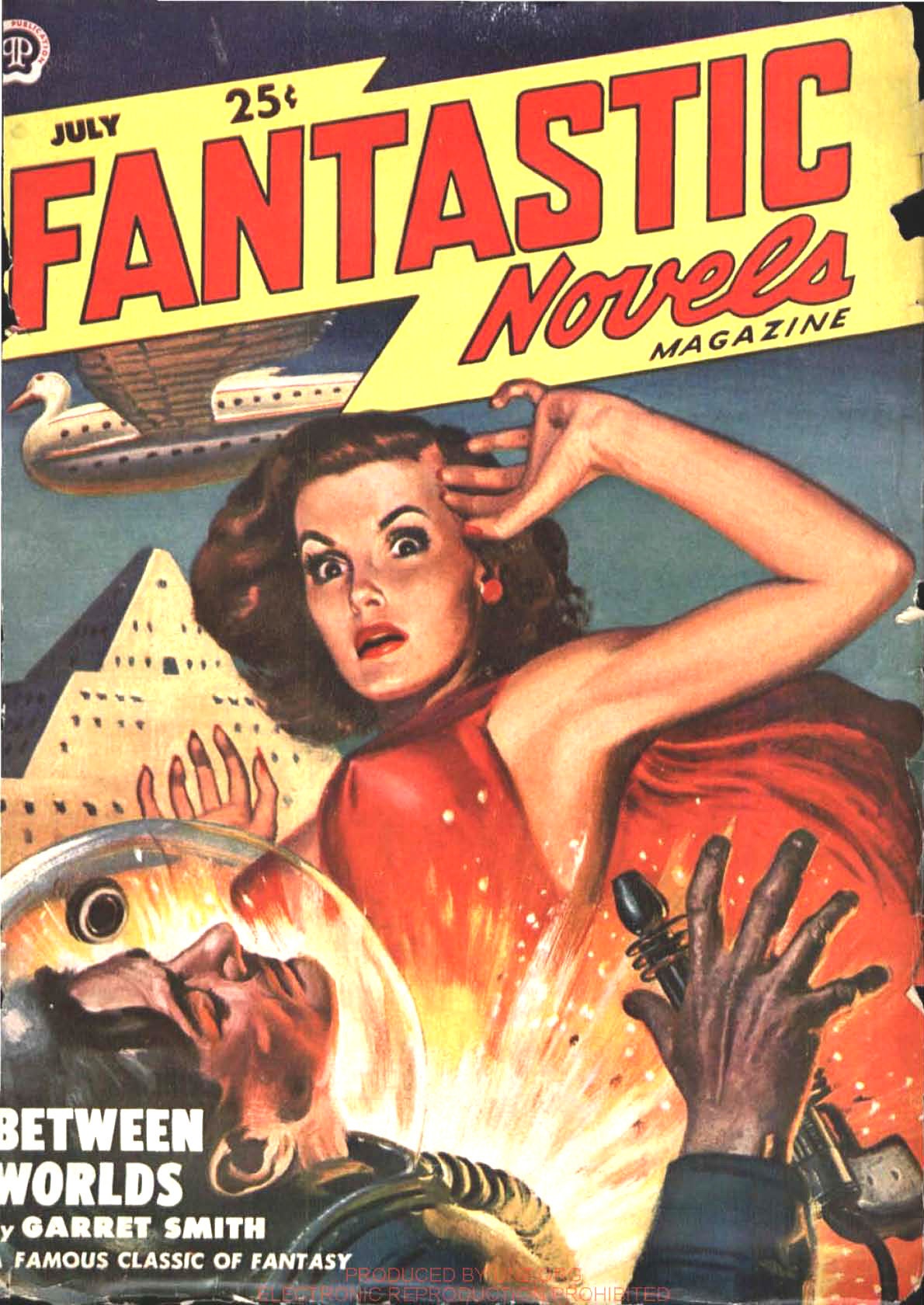 珍品　パルプ雑誌　FANTASTIC NOVELS 1949年　SF pulp Fantastic Novels Magazine March 1949 | Authors | First Edition