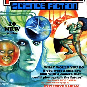 Fantastisches Magazin, Vintage Pulp Science Fiction, Fantasy, komplette Sammlung, digital herunterladbares Magazin Bild 10