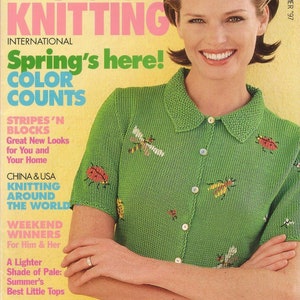 Knitting Magazine Vogue Collection, digitale Strickmuster, Designs und Techniken Bild 6