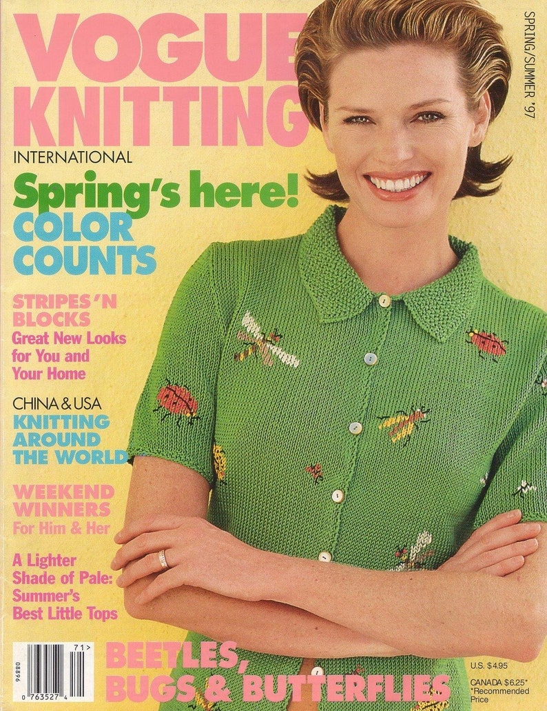 Knitting Magazine Vogue Collection, digitale Strickmuster, Designs und Techniken Bild 6