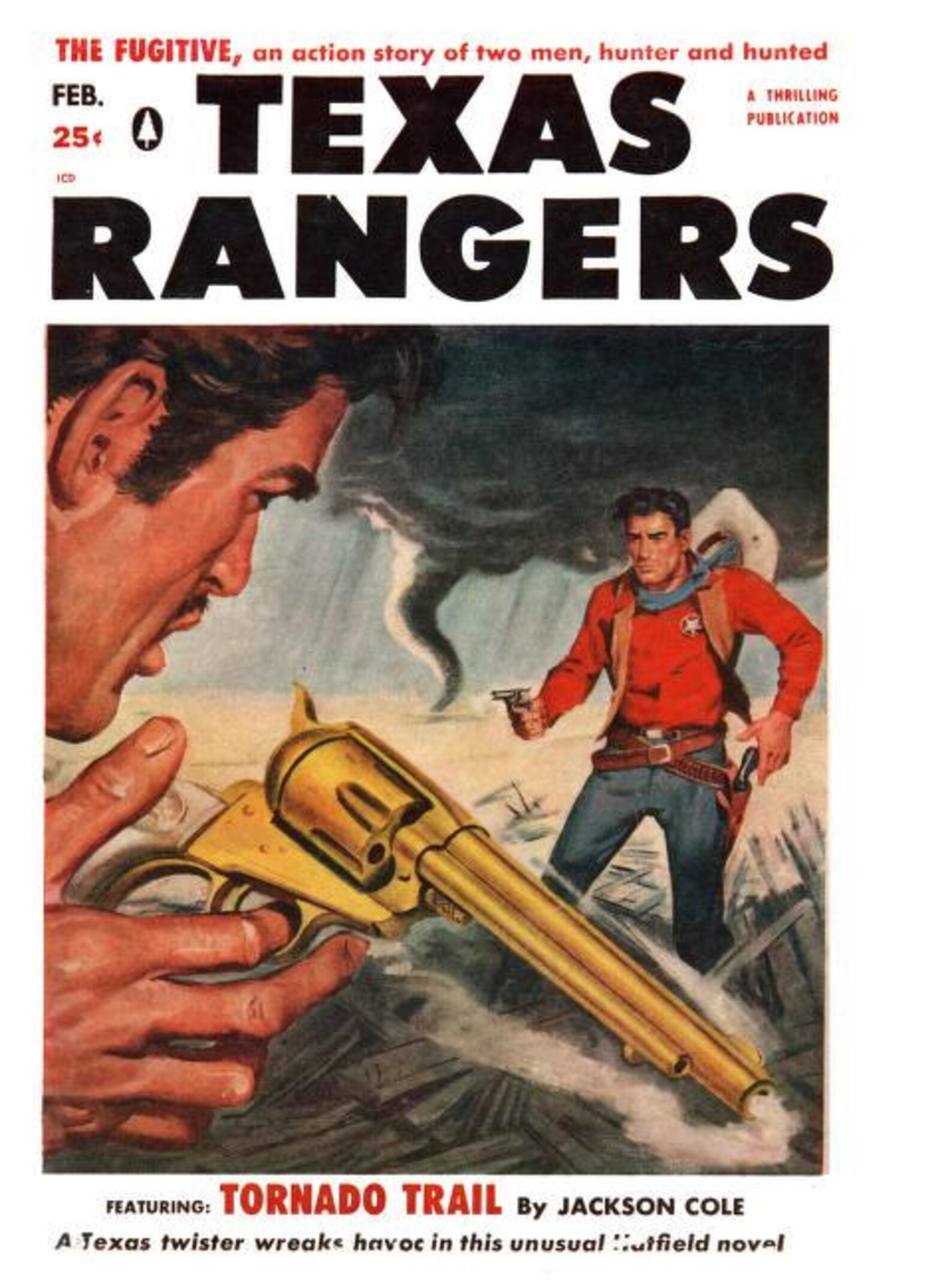 Texas Rangers Magazine, American Wild West Folklore, Vintage Pulp ...