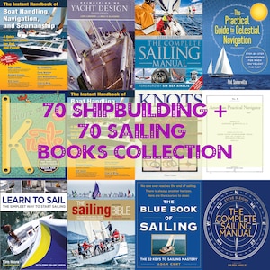Vintage Sailing Books - Etsy