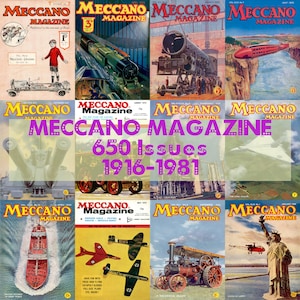 MECCANO MAGAZINE 1960 12冊セット MECCANO MAGAZINE 1960 12冊セット