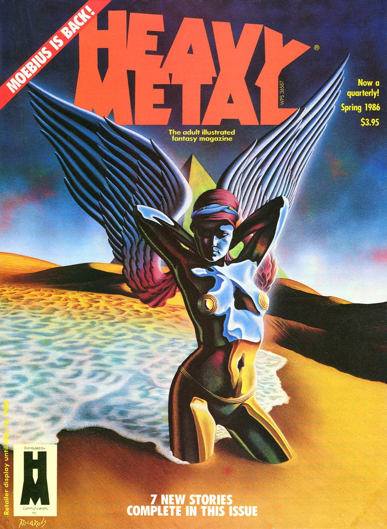 Heavy Metal Magazine, Fiction, Fantasy, Horror, Underground Digital Magazine Collection Bild 2