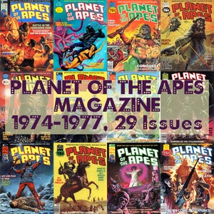 Planet of the Apes Magazine, Rare Vintage Magazine