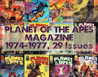 Planet of the Apes Magazine, Rare Vintage Magazine