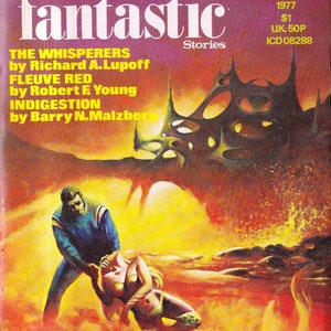 Fantastisches Magazin, Vintage Pulp Science Fiction, Fantasy, komplette Sammlung, digital herunterladbares Magazin Bild 4