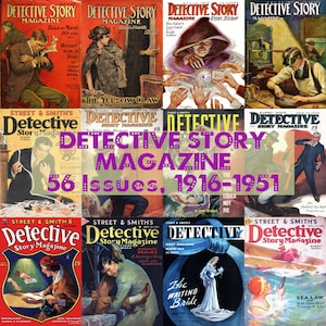 Detective Story Magazine, 56 Digital Issues Collection