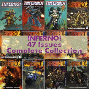 Inferno Magazine, Science Fiction, Fantasy, Gaming, Digital Magazine Collection