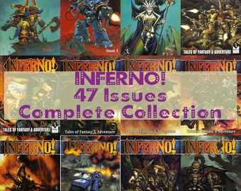 Inferno Magazin, Science Fiction, Fantasy, Gaming, Digitale Zeitschriftensammlung