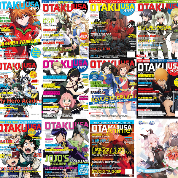 Otaku USA Magazine Japanese Pop Culture, Anime, Manga, 31 Issues PDF Collection