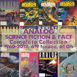 Analog Science Fiction i Fakt Vintage Magazine