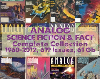 Analog Science Fiction and Fact Vintage Magazine